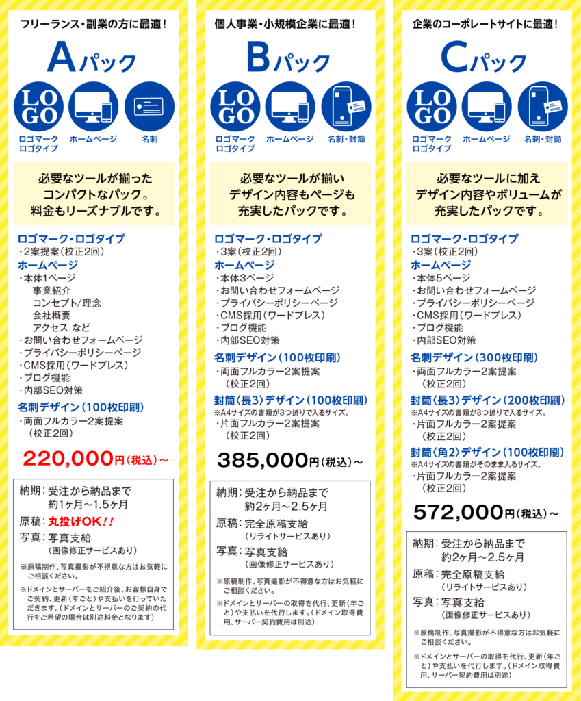 価格表